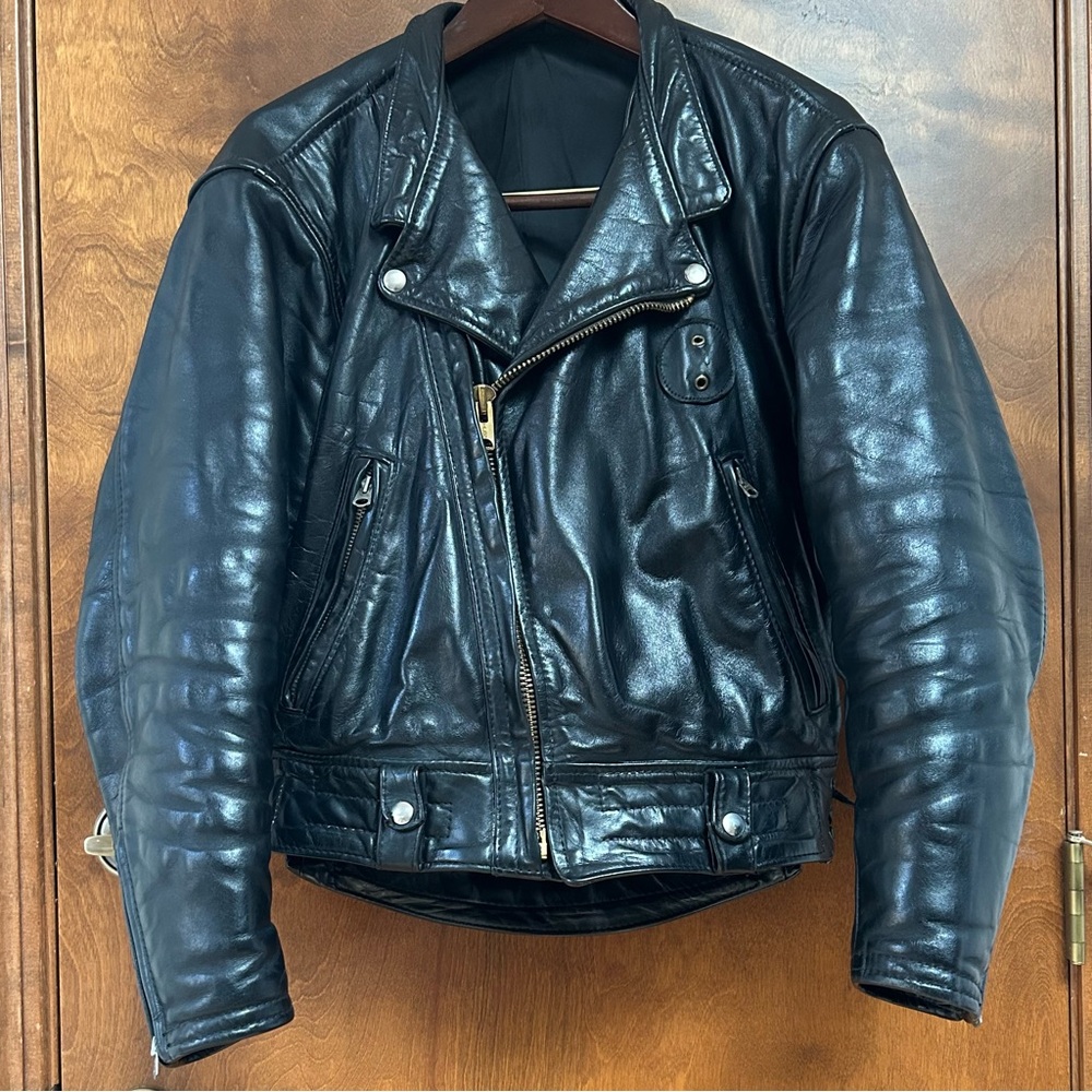 Langlitz Leathers motorcycle jacket 1982